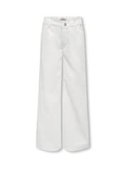 ONLY KIDS White Comet Wide Leg Jeans - Image 4 of 6