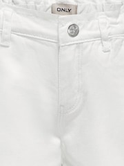 ONLY KIDS White Comet Wide Leg Jeans - Image 6 of 6