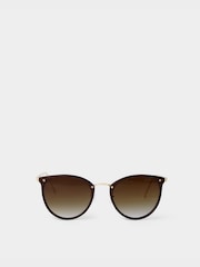 Katie Loxton Brown Santorini Sunglasses - Image 1 of 4