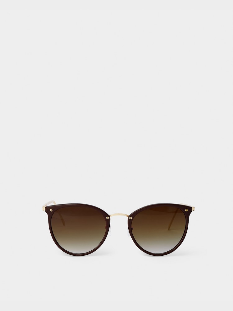 Katie Loxton Brown Santorini Sunglasses - Image 1 of 4