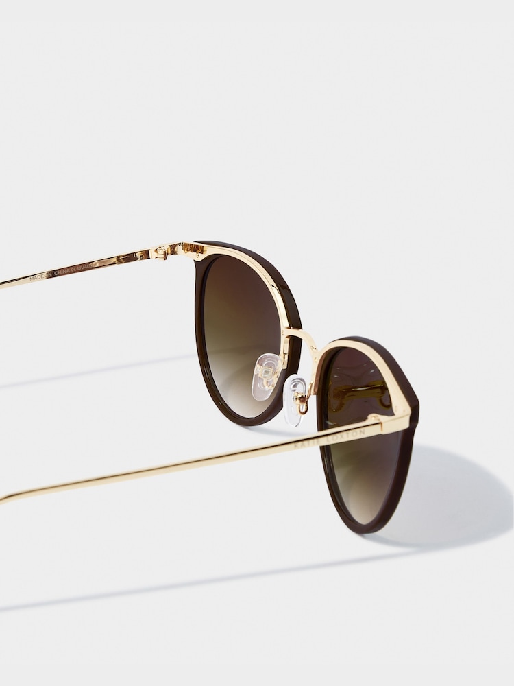 Katie Loxton Brown Santorini Sunglasses - Image 4 of 4