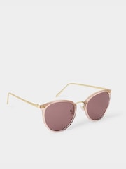 Katie Loxton Pink Santorini Fashion Sunglasses - Image 3 of 5