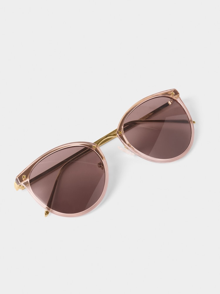 Katie Loxton Pink Santorini Fashion Sunglasses - Image 5 of 5 Katie Loxton Pink Santorini Fashion Sunglasses - Image 5 of 5