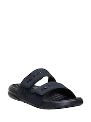 HEYDUDE Black Wave 2 Strap Slide Sandals - Image 2 of 6