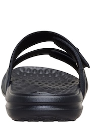 HEYDUDE Black Wave 2 Strap Slide Sandals - Image 6 of 6