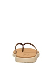 HEYDUDE Brown Maui Breeze Flip Flop Sandals - Image 4 of 6