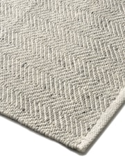 Cotswold Company Grey Milton Rug - Image 2 of 3