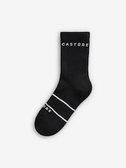 Castore Black Back to School Cushioned Sole Crew Socks 6 Pack - Image 6 of 9