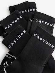 Castore Black Back to School Cushioned Sole Crew Socks 6 Pack - Image 8 of 9