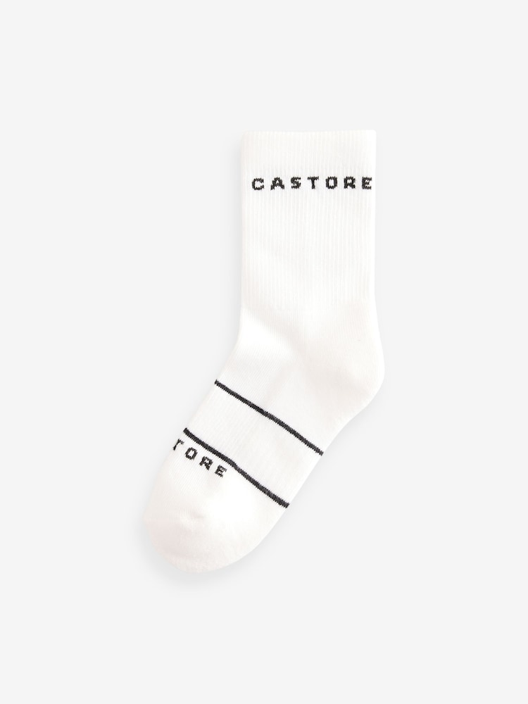 حزمة من 6 جوارب بطول متوسط بنعل موسَّد تشكيلة Back to School من Castore - Image 2 of 9