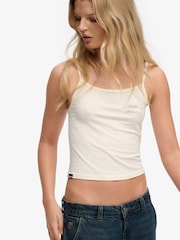 לבן - Superdry Athletic Essential Graphic Cami - תמונה 1 מתוך 6