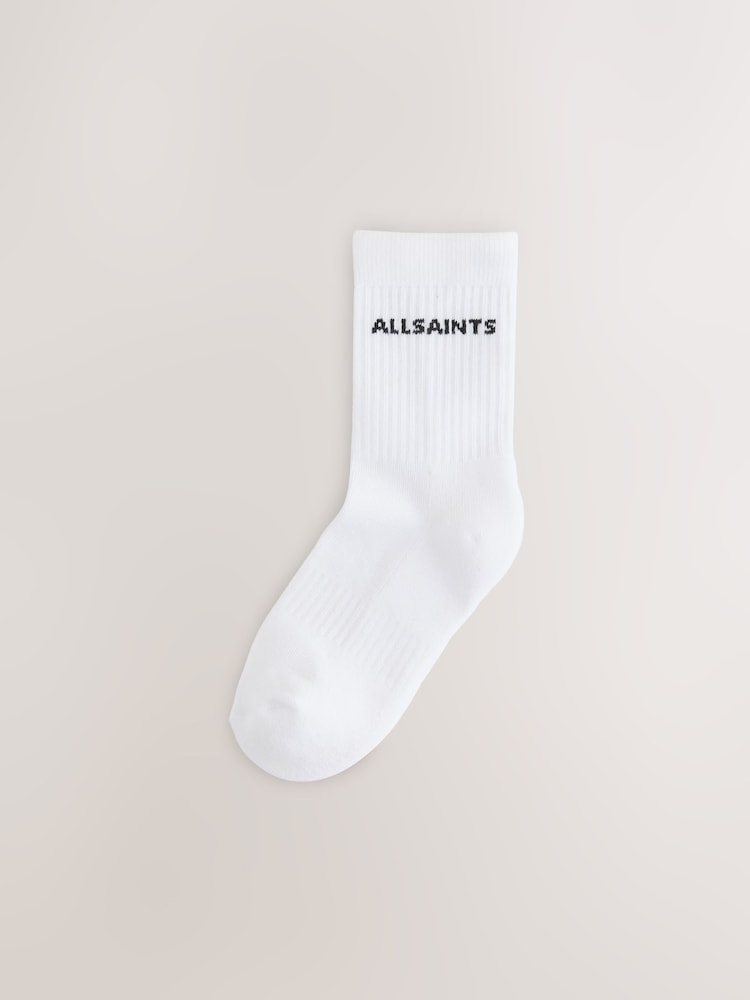 smALLSAINTS Multi Logo Cushioned Sole Socks 3 Pack - Image 2 of 6 smALLSAINTS Multi Logo Cushioned Sole Socks 3 Pack - Image 2 of 6