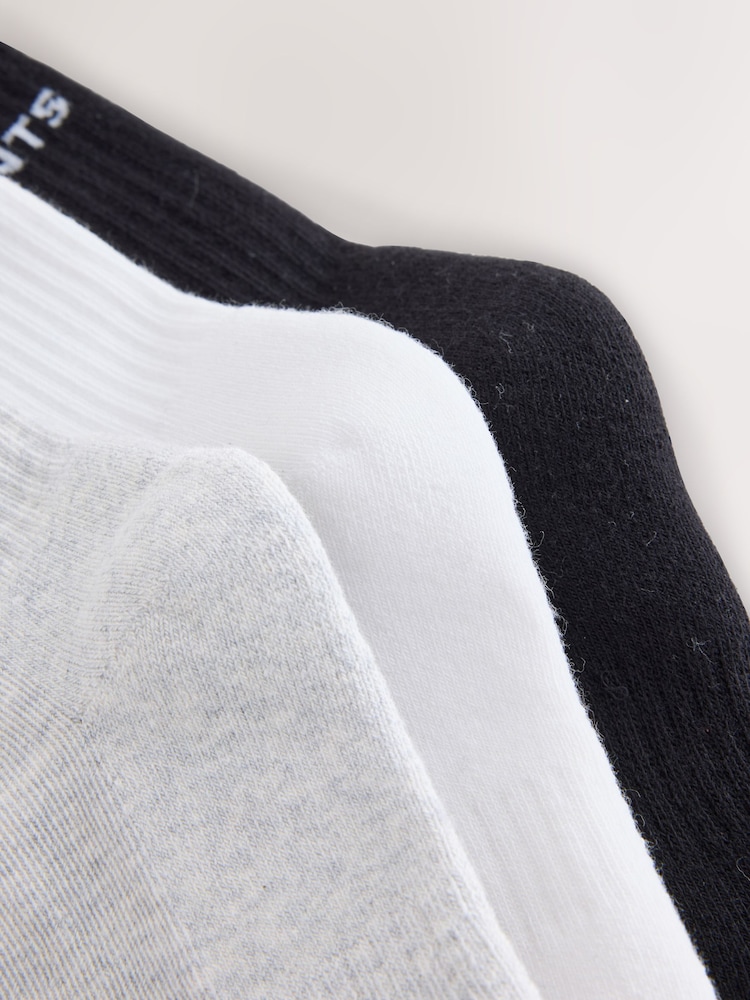 smALLSAINTS Multi Logo Cushioned Sole Socks 3 Pack - Image 6 of 6 smALLSAINTS Multi Logo Cushioned Sole Socks 3 Pack - Image 6 of 6