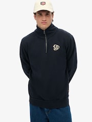 Superdry Athletic Half Zip Sweatshirt - Bild 1 von 5