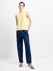 French Connection Yellow Lily Mozart Sleeveless Tank - Image 1 of 6