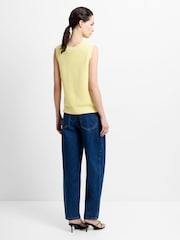 French Connection Yellow Lily Mozart Sleeveless Tank - Image 2 of 6