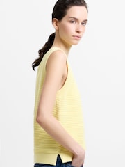 French Connection Yellow Lily Mozart Sleeveless Tank - Image 3 of 6