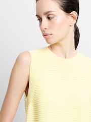 French Connection Yellow Lily Mozart Sleeveless Tank - Image 5 of 6