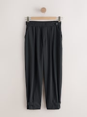 שחור - N. Premium Barrel Trousers - תמונה 5 מתוך 8