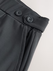שחור - N. Premium Barrel Trousers - תמונה 8 מתוך 8