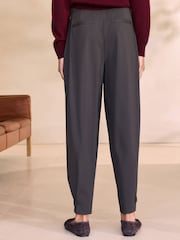 Marron chocolat - N. Premium Barrel Trousers - Image 4 de 9