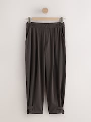 Marron chocolat - N. Premium Barrel Trousers - Image 6 de 9