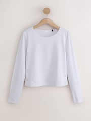 Multi Long Sleeve Crew Neck Fitted T-Shirts 5 Pack - Image 2 of 8