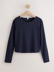 Multi Long Sleeve Crew Neck Fitted T-Shirts 5 Pack - Image 3 of 8