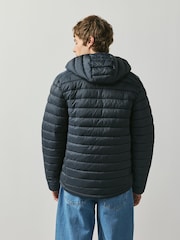 Navy Lightweight Shower Resistant Quilted Jacket - Image 3 of 6