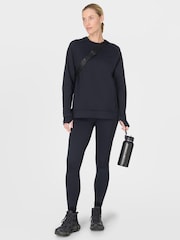 Sweaty Betty Black Therma Boost Heat Tech Walking Leggings - Image 4 of 9