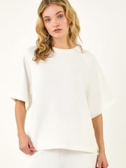 Roman White Soft Stretch T-Shirt - Image 2 of 5