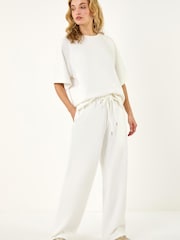 Roman White Soft Stretch T-Shirt - Image 4 of 5