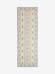 Nina Campbell Blue Ikat Jute Runner - Image 5 of 5