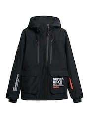 Superdry Black Ski Ultimate Rescue Jacket - Image 7 of 8