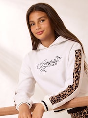 Lipsy Leopard Print Hoodie and Joggers Sweat Set (5-14yrs) - Imagen 4 de 5