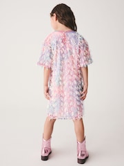 Mehrfarbig/Regenbogen - Kleid mit Quasten (3–16 Jahre) - Bild 3 von 4