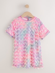 Multi Rainbow Tassel Dress (3-16yrs) - Image 5 of 8