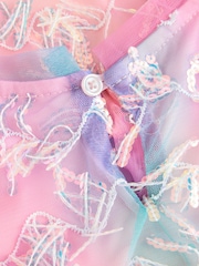 Multi Rainbow Tassel Dress (3-16yrs) - Image 8 of 8