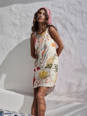 Mosaic Conversational Jersey Shift Dress - Image 3 of 5