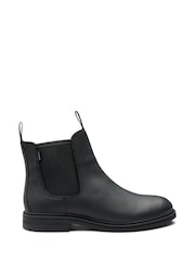 Loake Black Oiled Nubuck Waterproof Chelsea Boots - Image 1 of 3