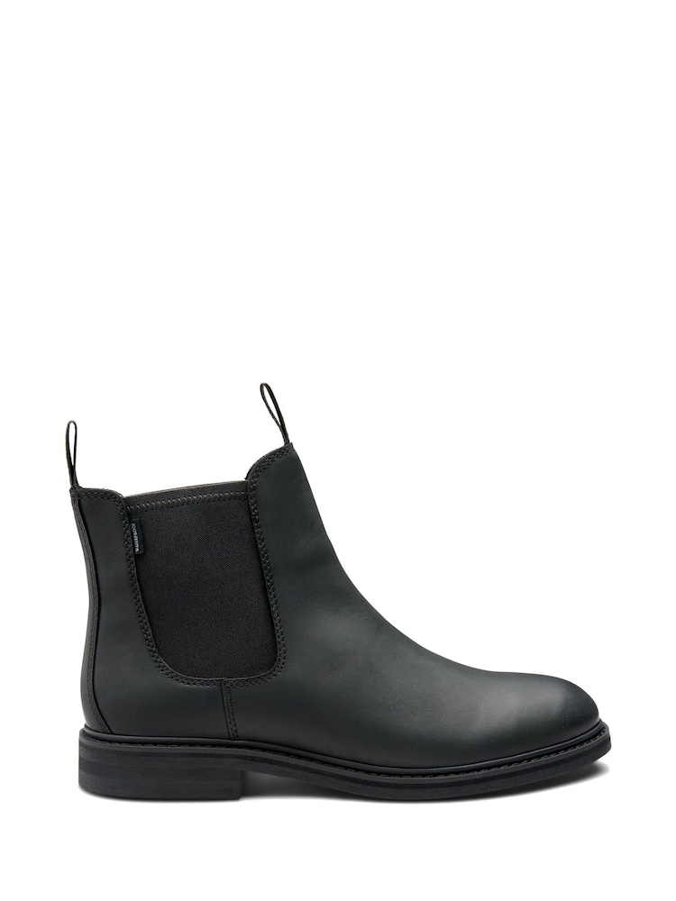 Loake Black Oiled Nubuck Waterproof Chelsea Boots - Image 1 of 3