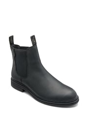 Loake Black Oiled Nubuck Waterproof Chelsea Boots - Image 2 of 3
