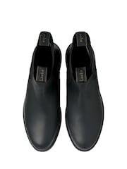 Loake Black Oiled Nubuck Waterproof Chelsea Boots - Image 3 of 3