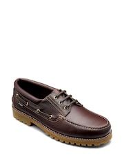Loake vaxiga läder Commando-sula Skor - Bild 2 av 3
