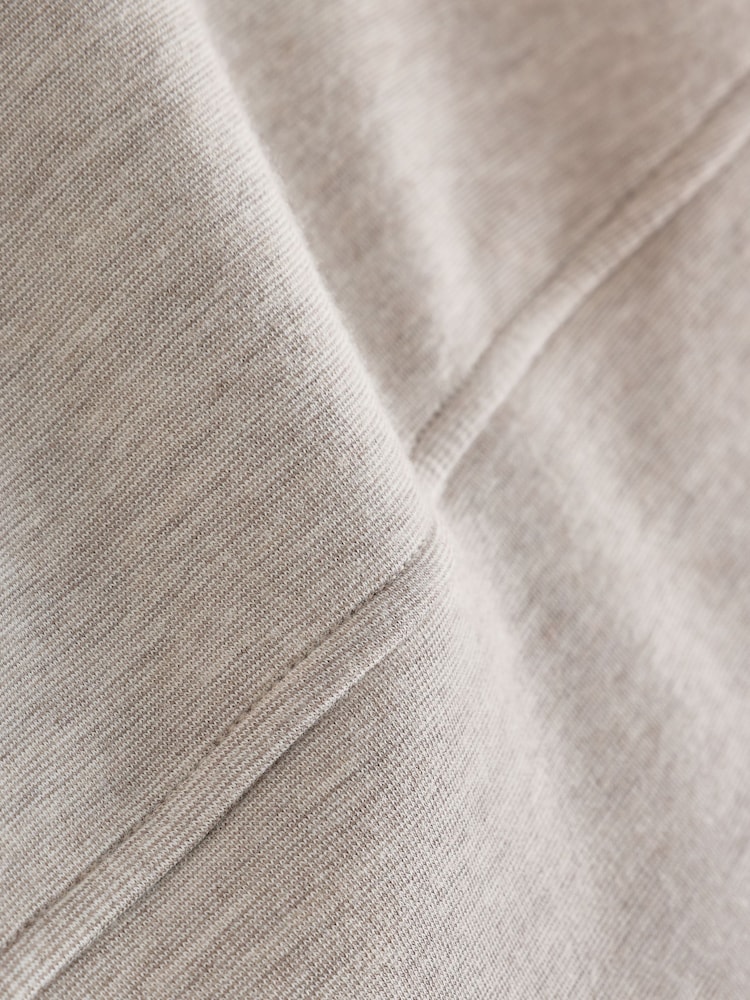 Neutral N.Premium Slinky Quarter Zip Sweatshirt - Image 8 of 8