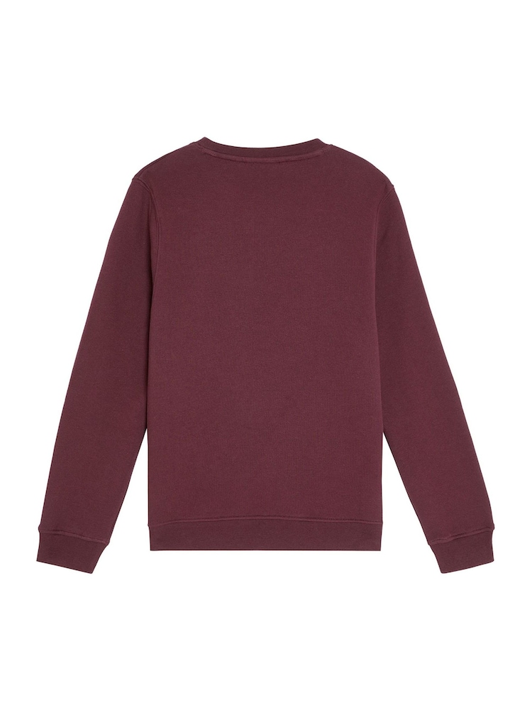 Lyle & Scott Red Crew Neck Sweatshirt - Image 2 of 3