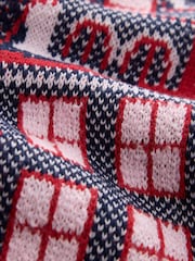 Multi Winter Scenic Christmas Cardigan - Image 7 of 7