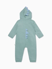 MORI Mint Dino Spike Supersoft Onesie - Imaginea 6 din 7