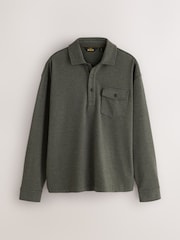 Green Khaki Heritage Long Sleeve Overshirt - Image 6 of 8