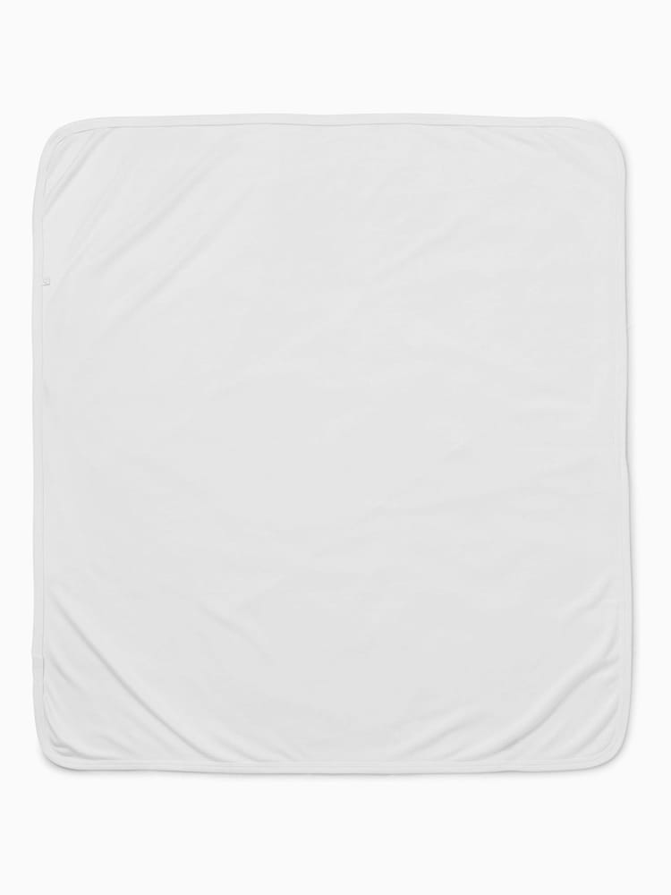 MORI White Supersoft Baby Blanket Swaddle - Image 2 of 2